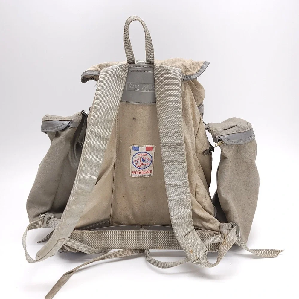 Sacs‎ Millet Le Sherpa Mountainiering Rucksack French Manufacture Walter Bonatti